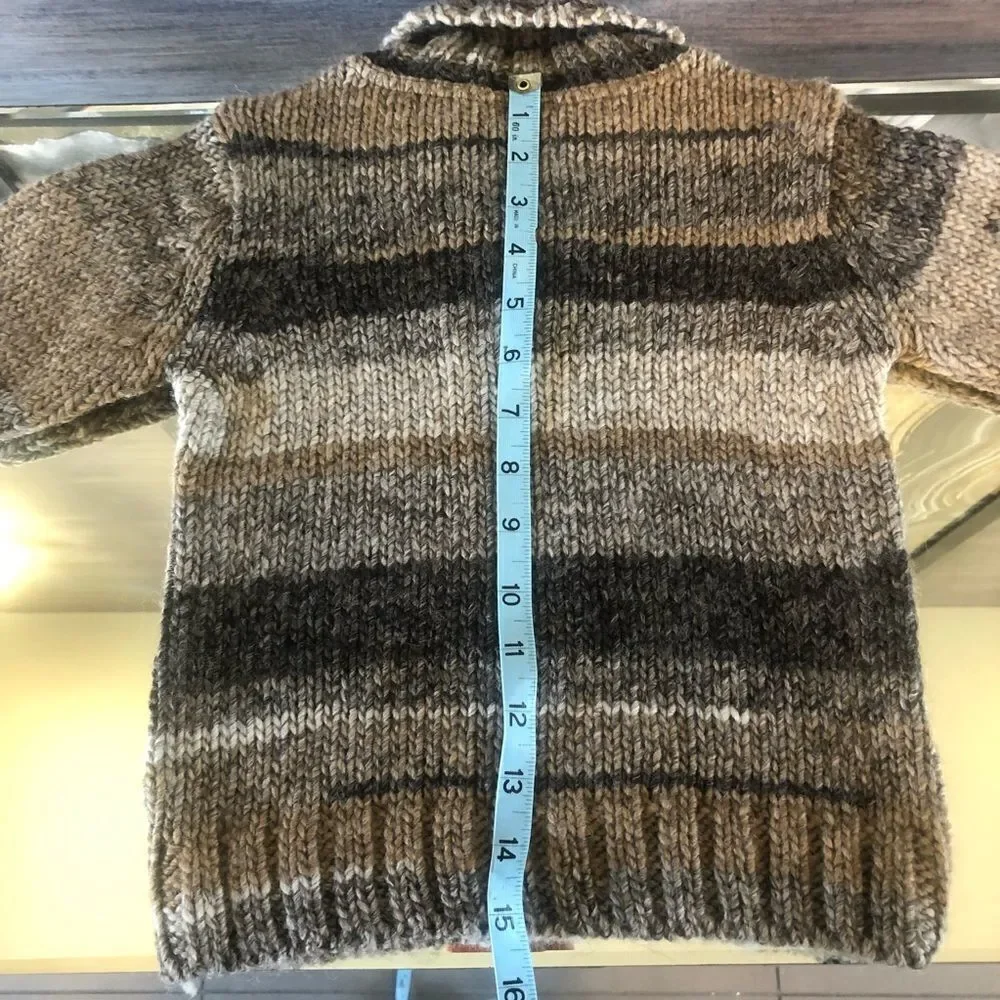 NWT Girandola Kids Acrylic/Wool Shawl collar sweater